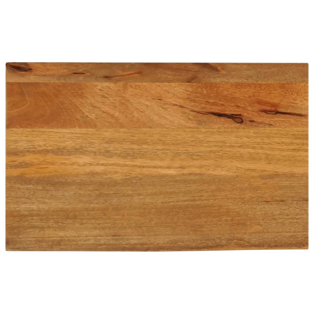 Bordplade 60x30x3,8 Cm Naturlig Kant Massivt Mangotræ - Hovedbillede