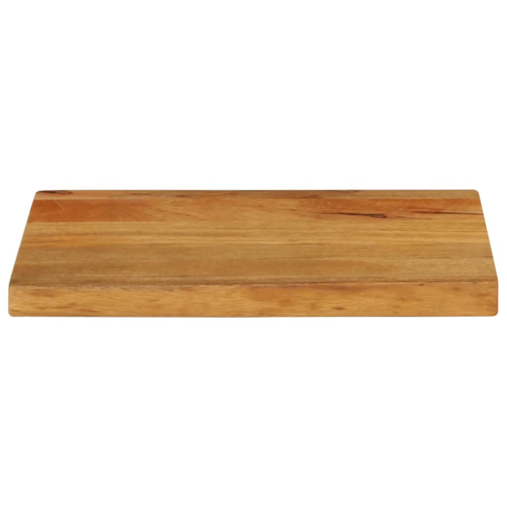 Bordplade 60x30x3,8 Cm Naturlig Kant Massivt Mangotræ - Billede 3