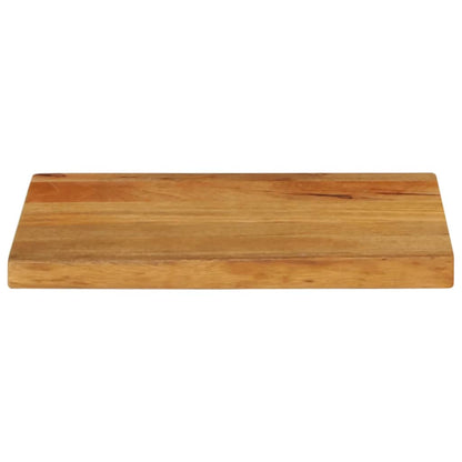 Bordplade 60x30x3,8 Cm Naturlig Kant Massivt Mangotræ - Billede 3