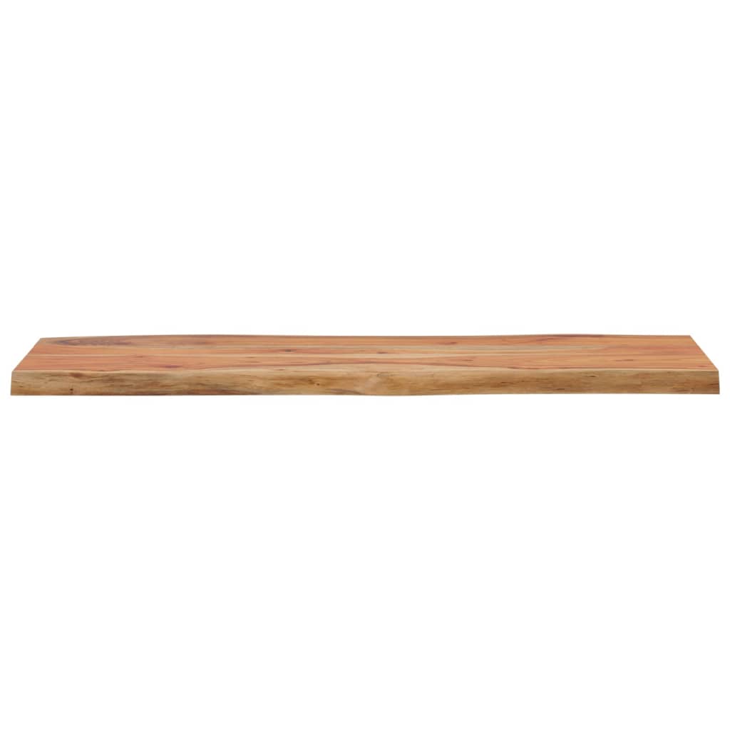 Bordplade 100x40x2,5 Cm Rektangulær Massivt Akacietræ - Billede 5
