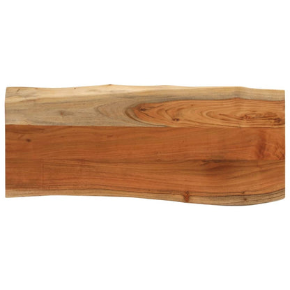 Bordplade 80x40x3,8 Cm Rektangulær Massivt Akacietræ - Hovedbillede