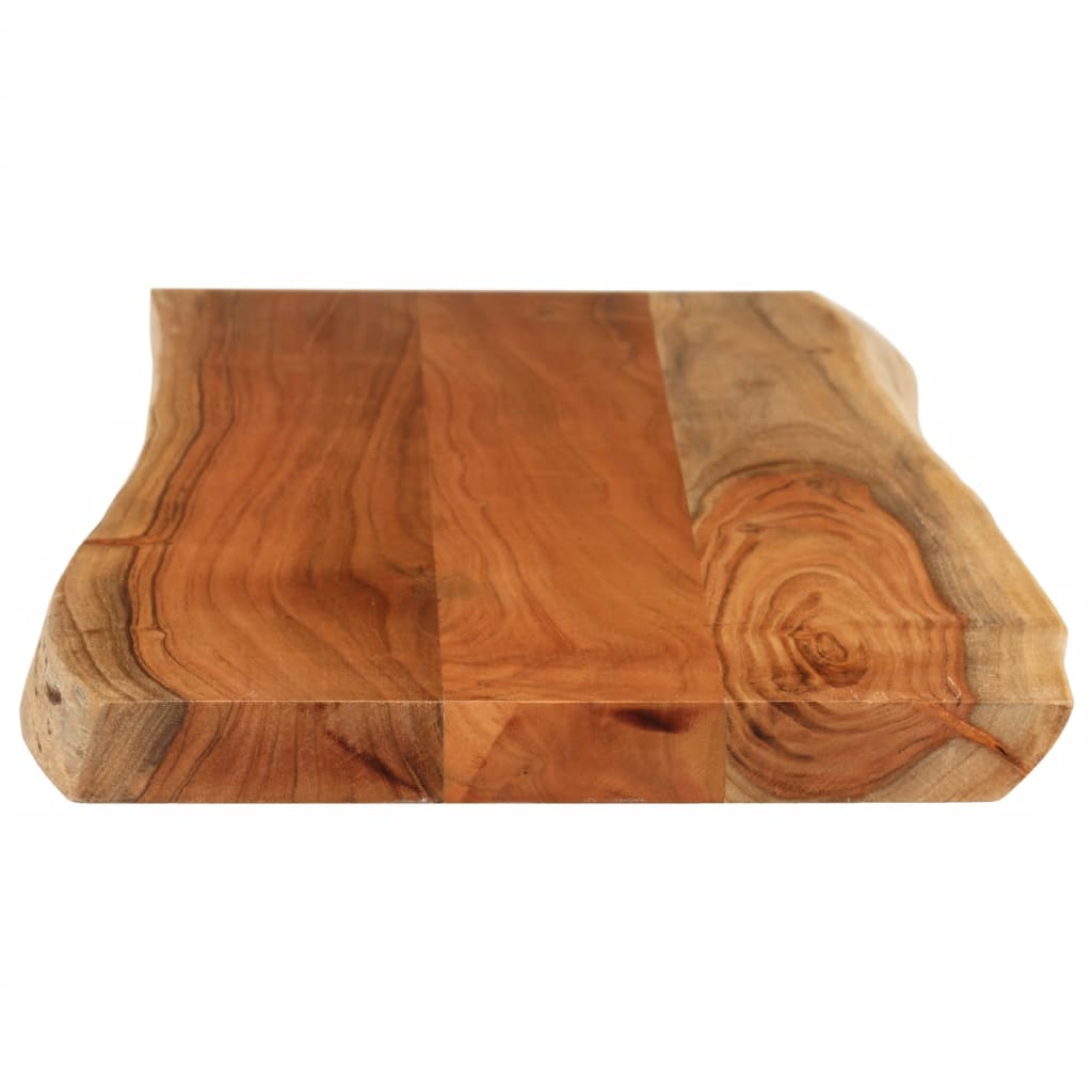 Bordplade 80x40x3,8 Cm Rektangulær Massivt Akacietræ - Billede 4