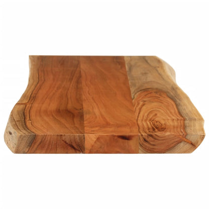 Bordplade 80x40x3,8 Cm Rektangulær Massivt Akacietræ - Billede 4
