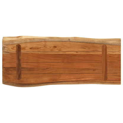 Bordplade 80x40x3,8 Cm Rektangulær Massivt Akacietræ - Billede 5