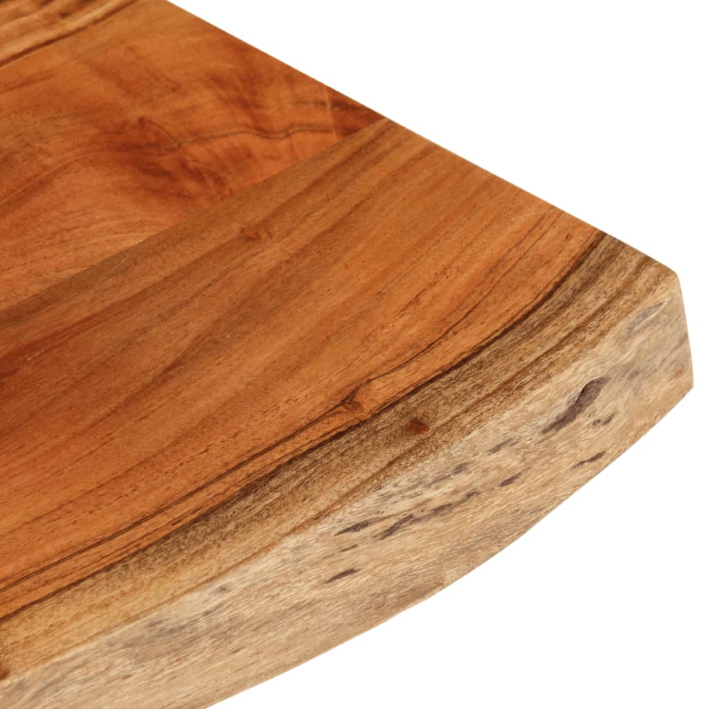 Bordplade 80x40x3,8 Cm Rektangulær Massivt Akacietræ - Billede 7