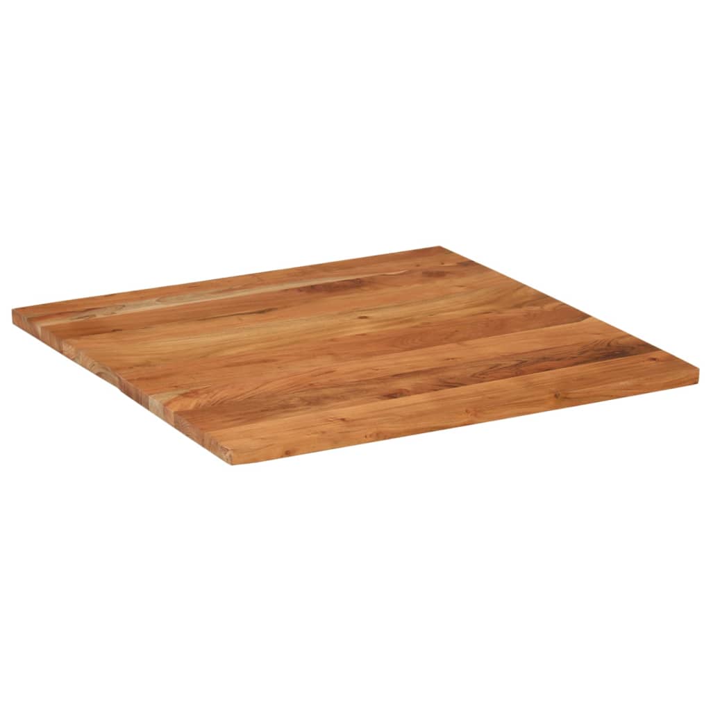 Bordplade 70x70x3,8 Cm Firkantet Massivt Akacietræ - Billede 2