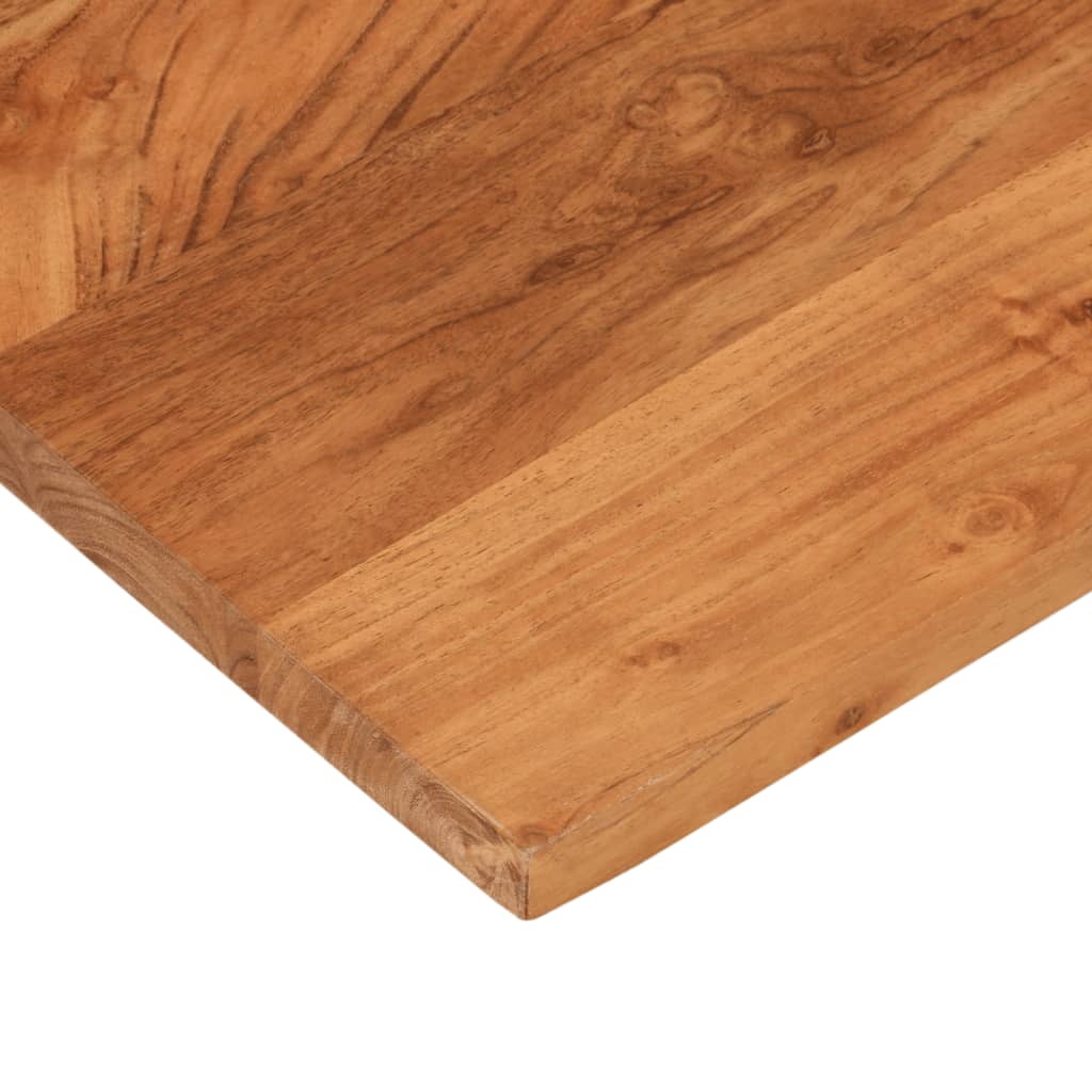 Bordplade 70x70x3,8 Cm Firkantet Massivt Akacietræ - Billede 6