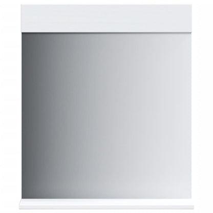 Badeværelsesspejl Med Hylde Berg 60x12x70 Cm Massivt Træ - Billede 2