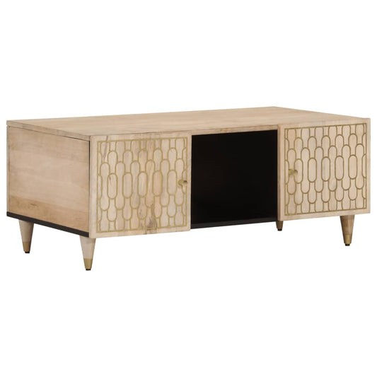 Sofabord 100X54X40 Cm Massivt Mangotræ