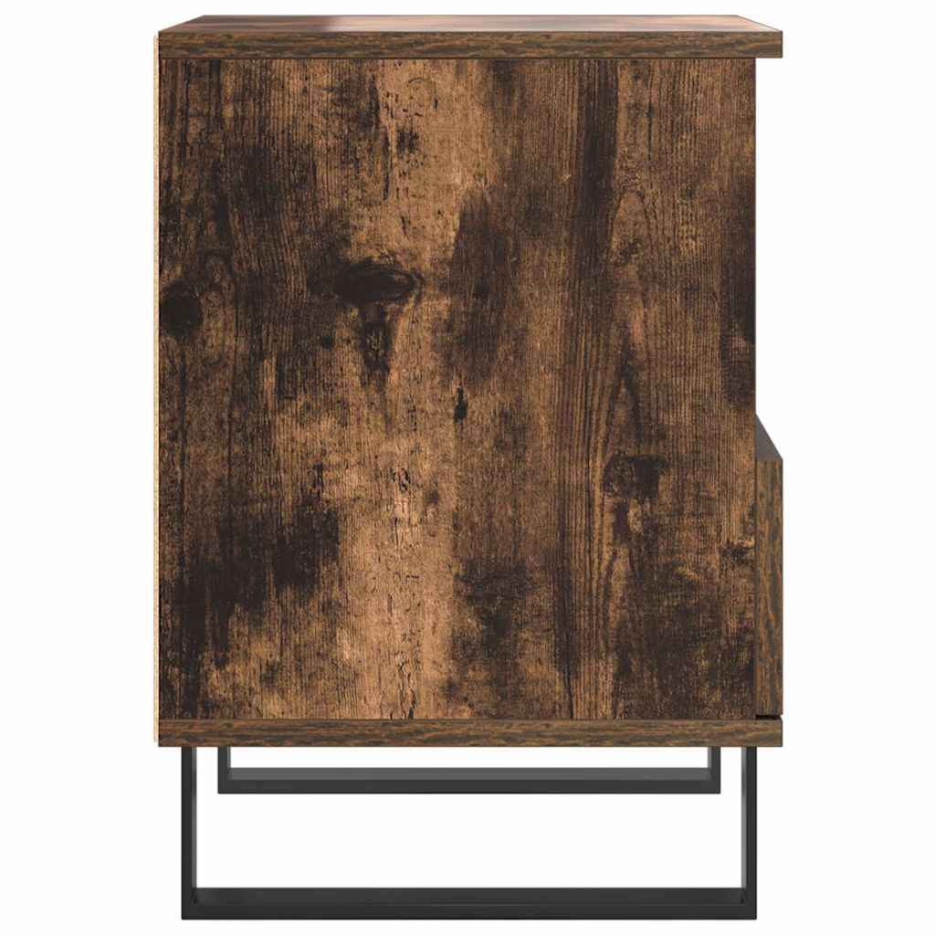 Sengebord 40X35X50 Cm Konstrueret Træ Etræsfarve