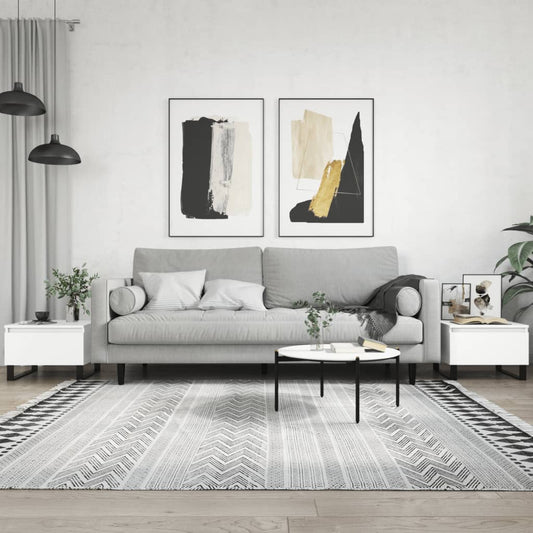 Sofaborde 2 Stk. 50X46X35 Cm Konstrueret Træ