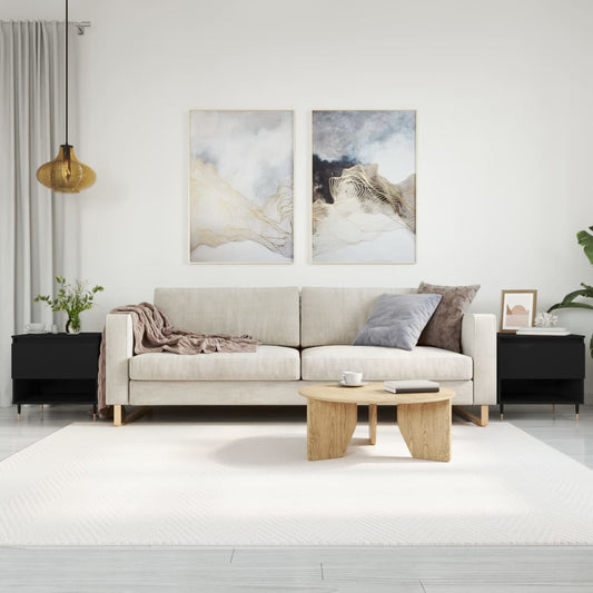 Sofaborde 2 Stk. 50X46X50 Cm Konstrueret Træ