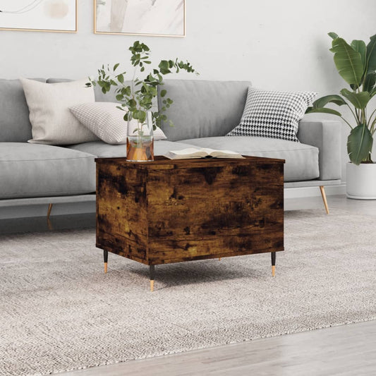 Sofabord 60X44,5X45 Cm Konstrueret Træ Etræsfarve