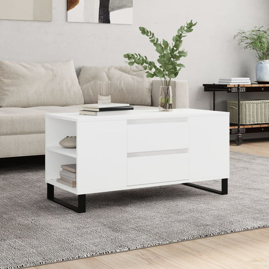 Sofabord 102X44,5X50 Cm Konstrueret Træ