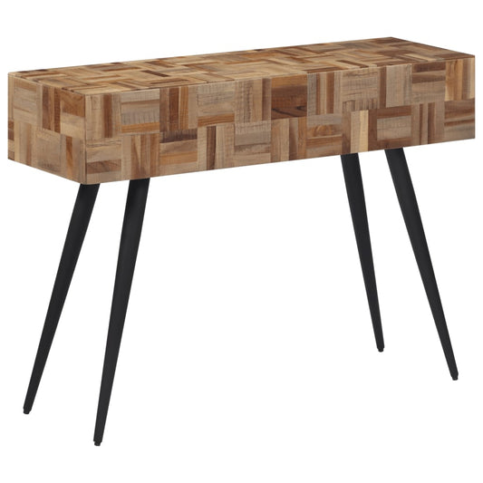 Konsolbord Massivt Genbrugsteak