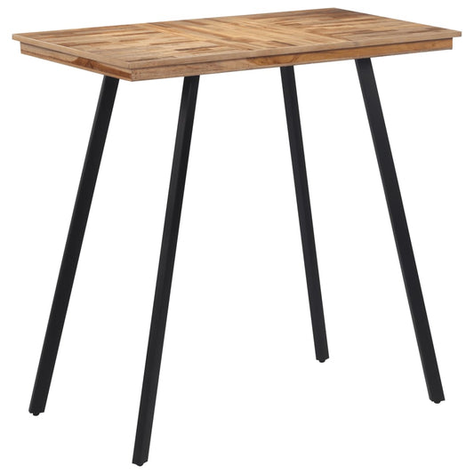 Barbord 110X55X105 Cm Massivt Teaktræ