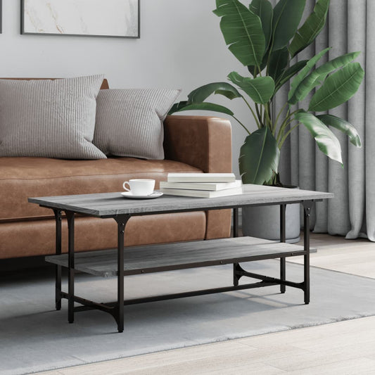 Sofabord 100X50X40 Cm Konstrueret Træ