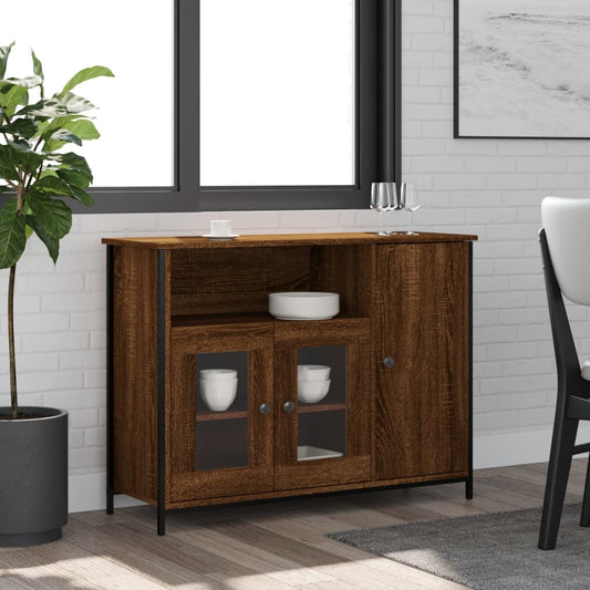 Skænk 100X35X75 Cm Konstrueret Træ Etræsfarve