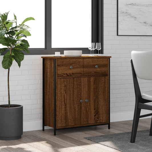 Skab 70X30X80 Cm Konstrueret Træ Etræsfarve