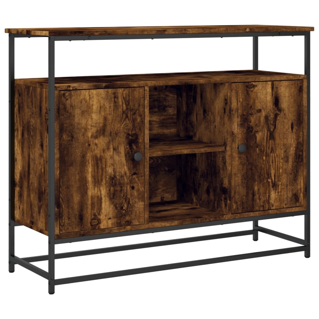 Skænk 100X35X80 Cm Konstrueret Træ Etræsfarve