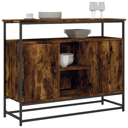 Skænk 100X35X80 Cm Konstrueret Træ Etræsfarve