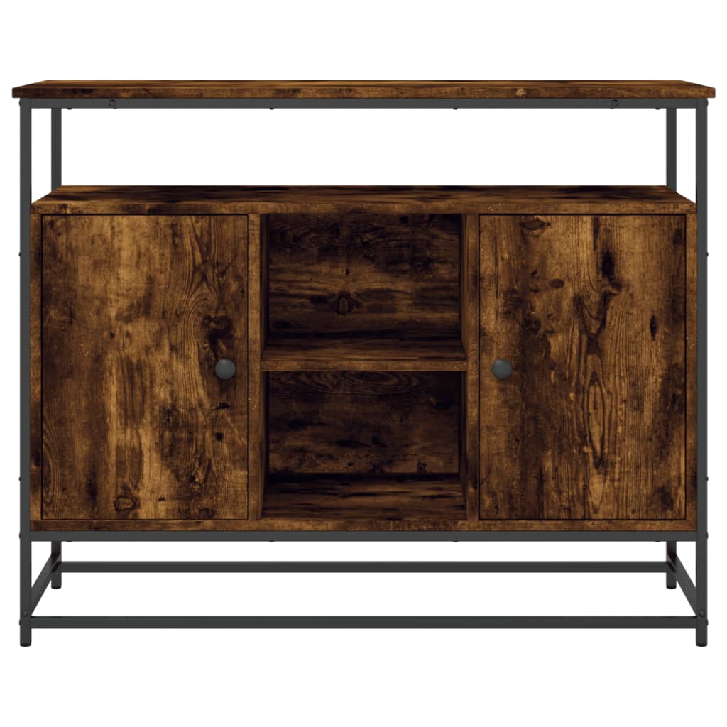 Skænk 100X35X80 Cm Konstrueret Træ Etræsfarve