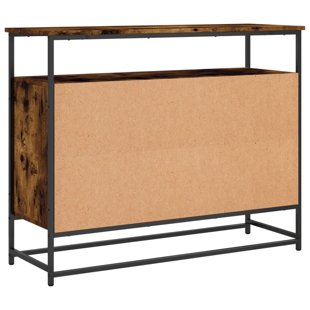 Skænk 100X35X80 Cm Konstrueret Træ Etræsfarve