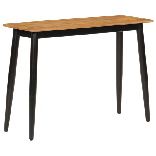 Konsolbord 110X40X76 Cm Massivt Mangotræ Og Jern