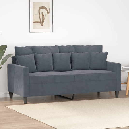 2-Personers Sofa Fløjl