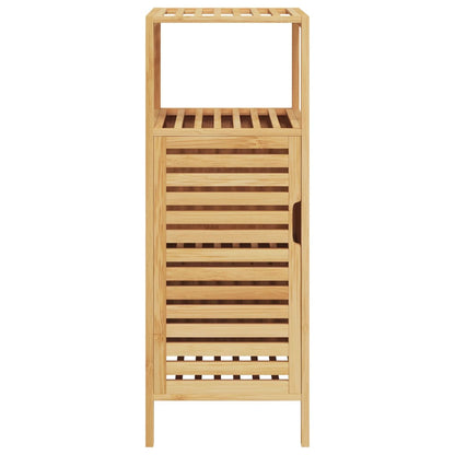 Badeværelsesskab Med Hylde 36X33X87 Cm Bambus