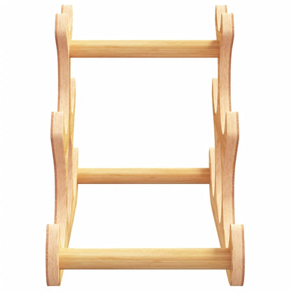 Vinreol Til 6 Flasker 35X18X25,5 Cm Bambus