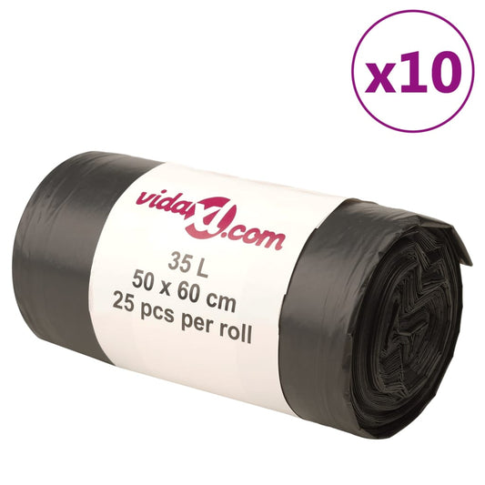 Affaldsposer 250 Stk. Sort