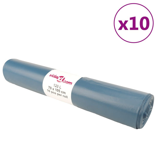 Affaldsposer 100 Stk. Blå