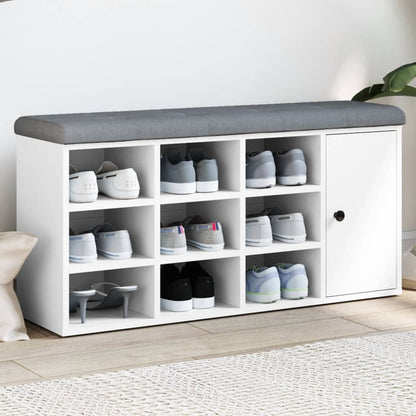 Skobænk 102X32X50 Cm Konstrueret Træ