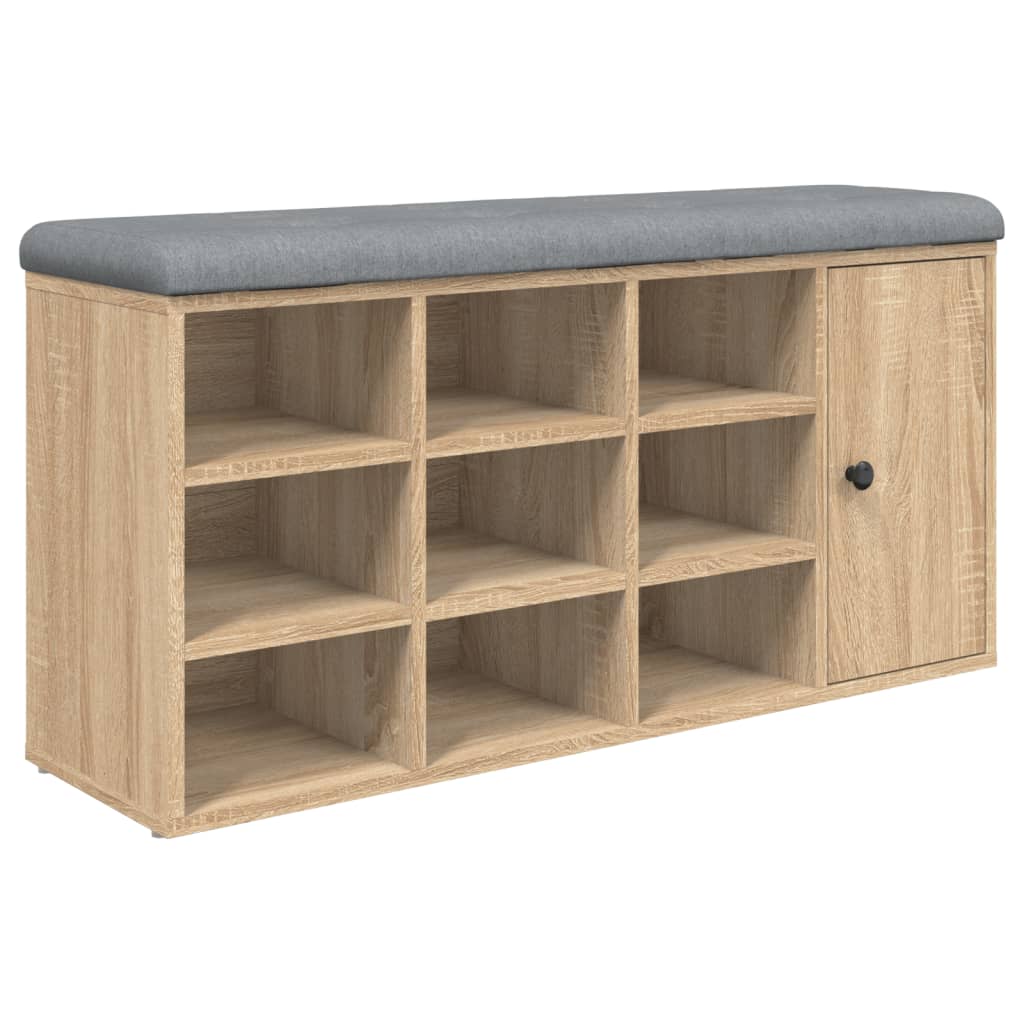 Skobænk 102X32X50 Cm Konstrueret Træ