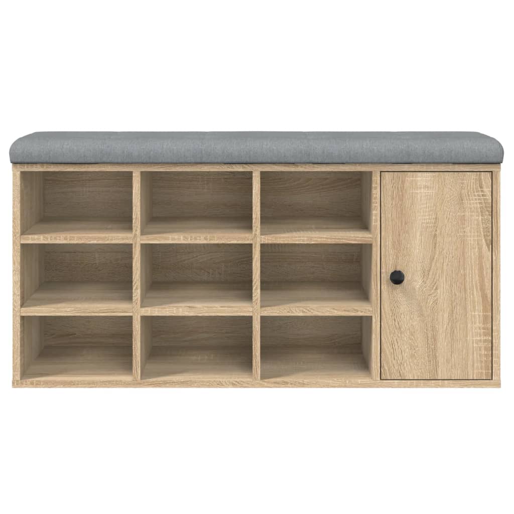 Skobænk 102X32X50 Cm Konstrueret Træ