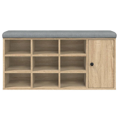Skobænk 102X32X50 Cm Konstrueret Træ