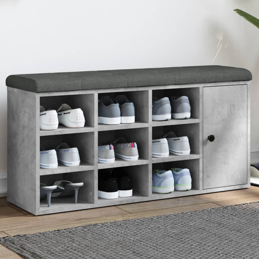 Skobænk 102X32X50 Cm Konstrueret Træ