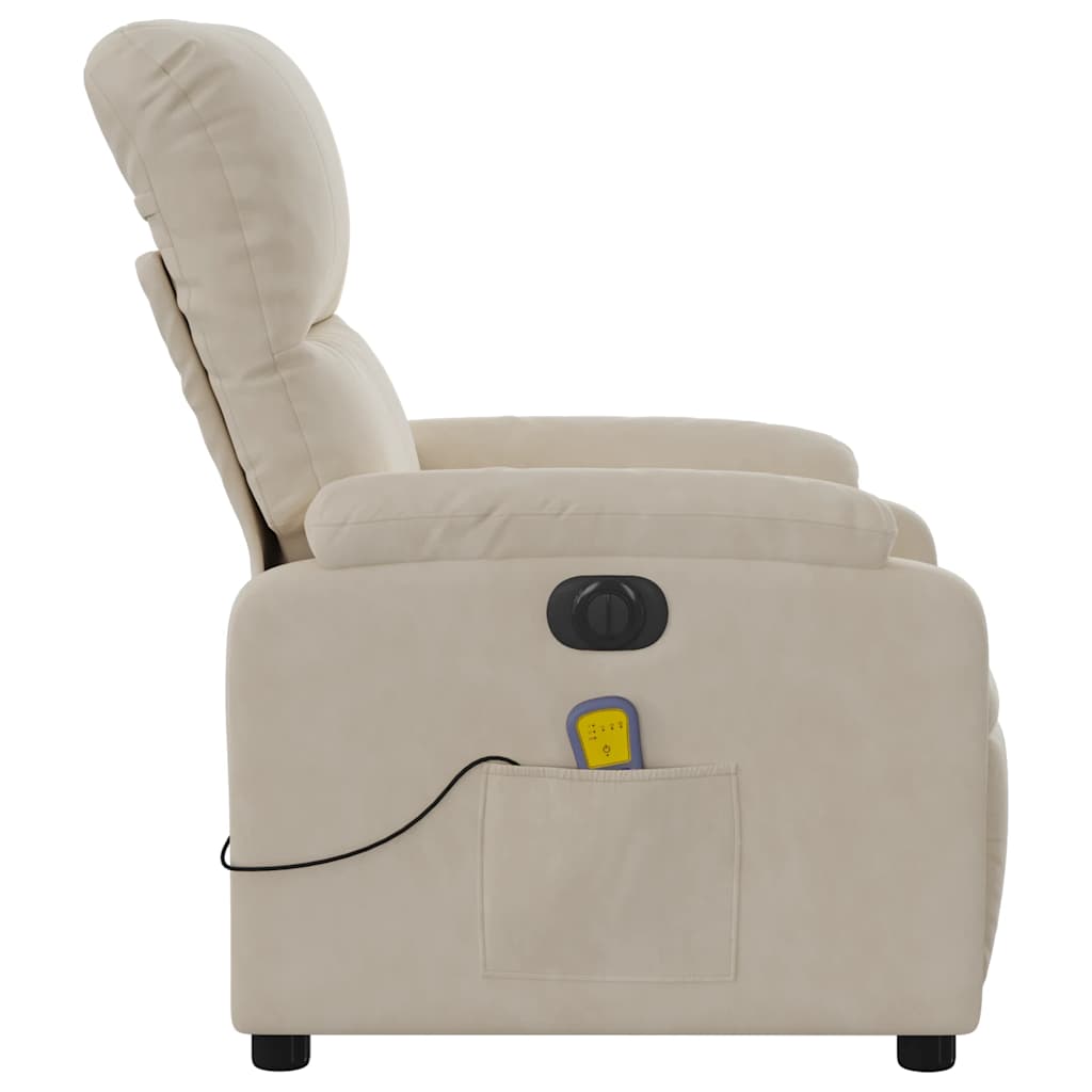 Massagestol Mikrofiberstof Beige
