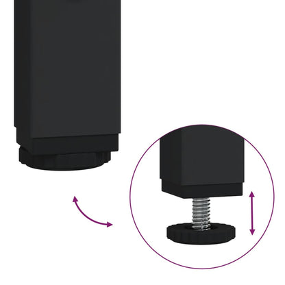 Skrivebord 149x149x75 Cm Konstrueret Træ - Billede 7