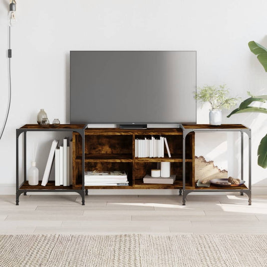 Tv-Bord 153X37X50 Cm Konstrueret Træ Etræsfarve