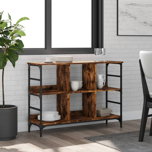 Skænk 102X32X73,5 Cm Konstrueret Træ Etræsfarve