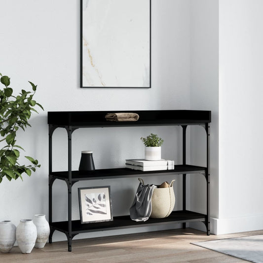 Konsolbord Med Hylder 100X30X80 Cm