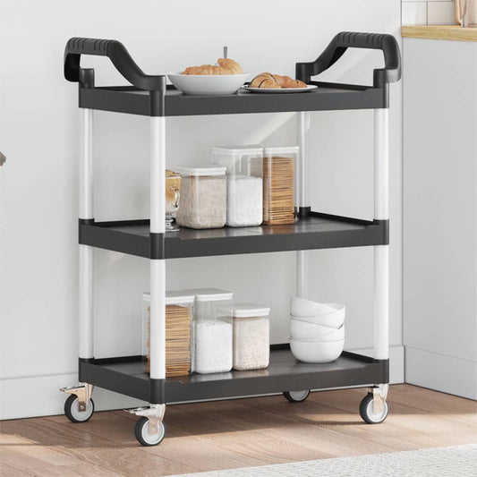 Vogn Med 3 Hylder Aluminium