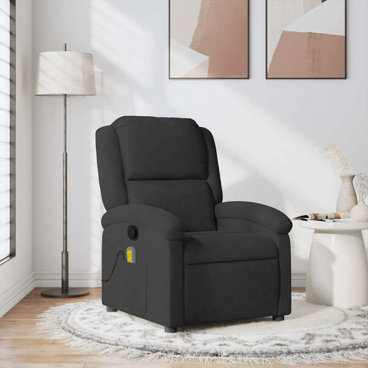 Massagestol Velour Sort