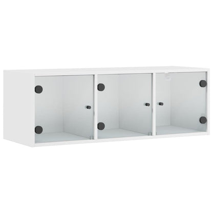 Skab Med Glaslåger 102x37x35 Cm - Billede 2