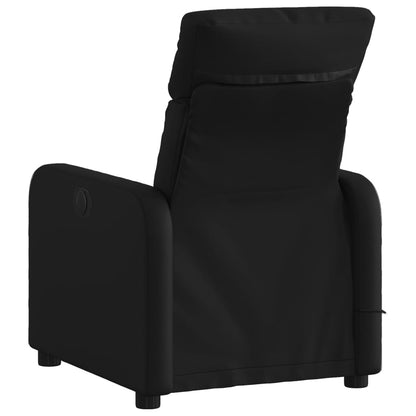 Massagestol Sort Kunstlæder - Billede 4