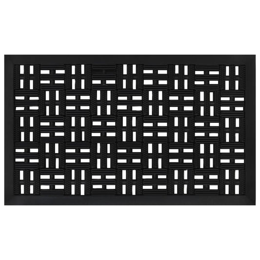 Dørmåtte 45X75 Cm Rektangulær Gummi