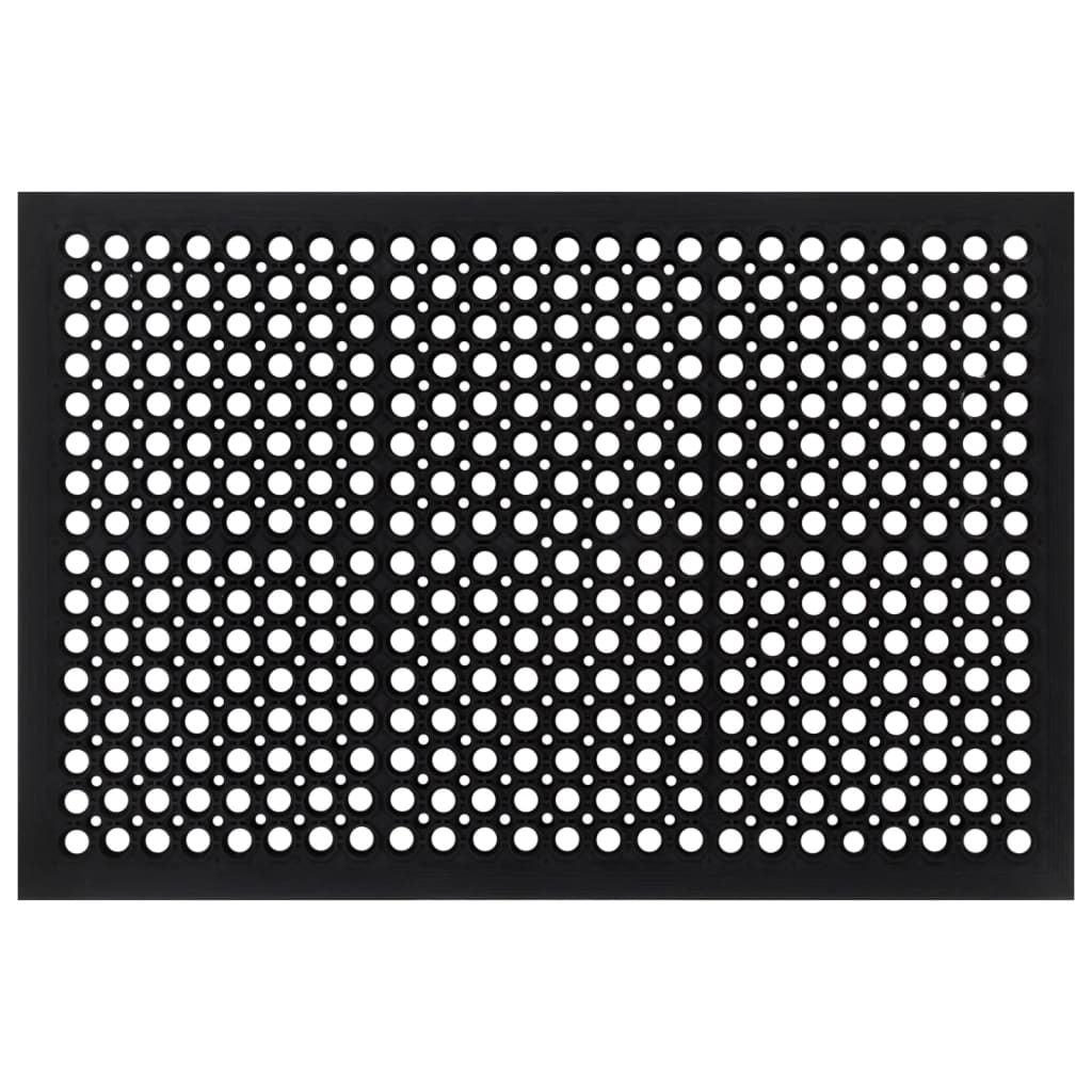 Dørmåtte 60x90 Cm Rektangulær Gummi - Hovedbillede