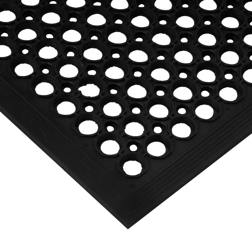 Dørmåtte 60x90 Cm Rektangulær Gummi - Billede 4